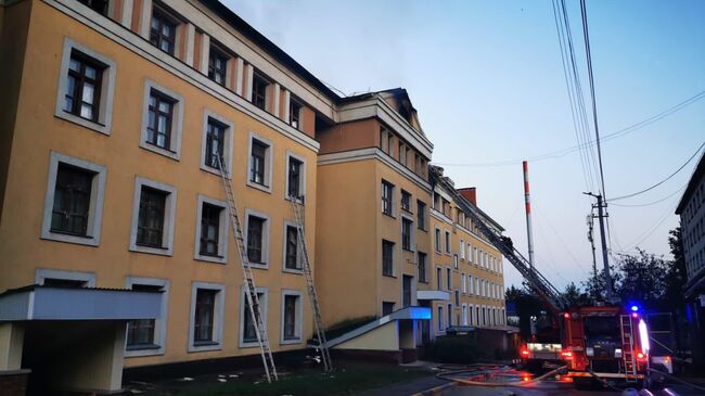 Пожаре в общежитии медуниверситета в Нижнем Новгороде