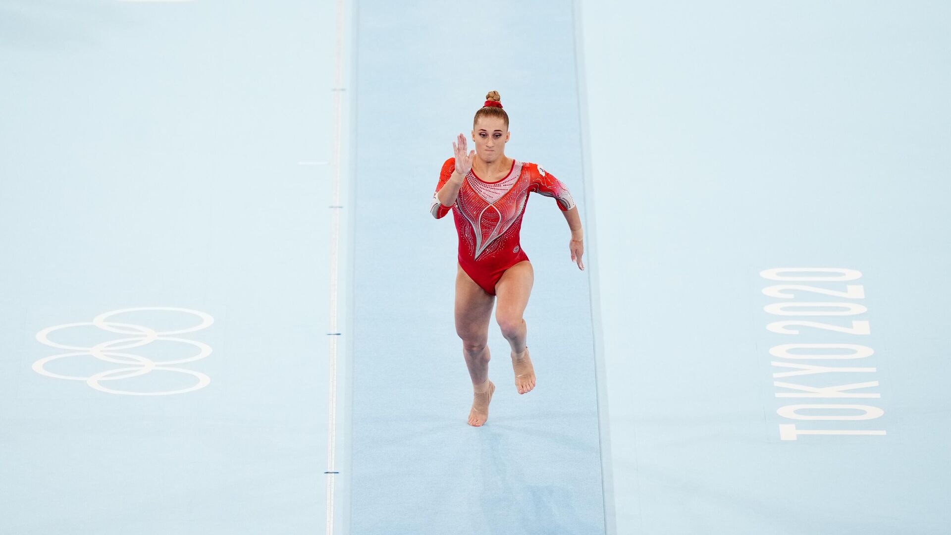 Олимпиада-2020. Спортивная гимнастика. Женщины. Опорный прыжок - РИА Новости, 1920, 01.08.2021