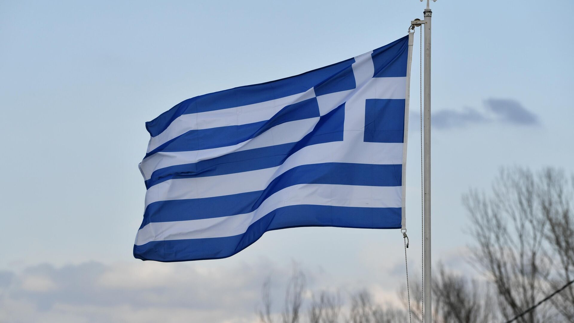 Флаг Греции - РИА Новости, 1920, 20.05.2022