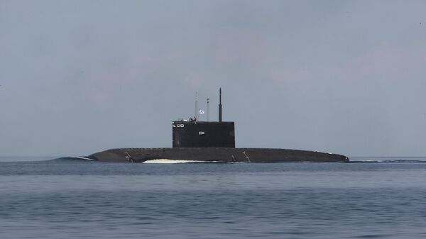 Заводские ходовые испытания большой дизель-электрической подводной лодки проекта 636
