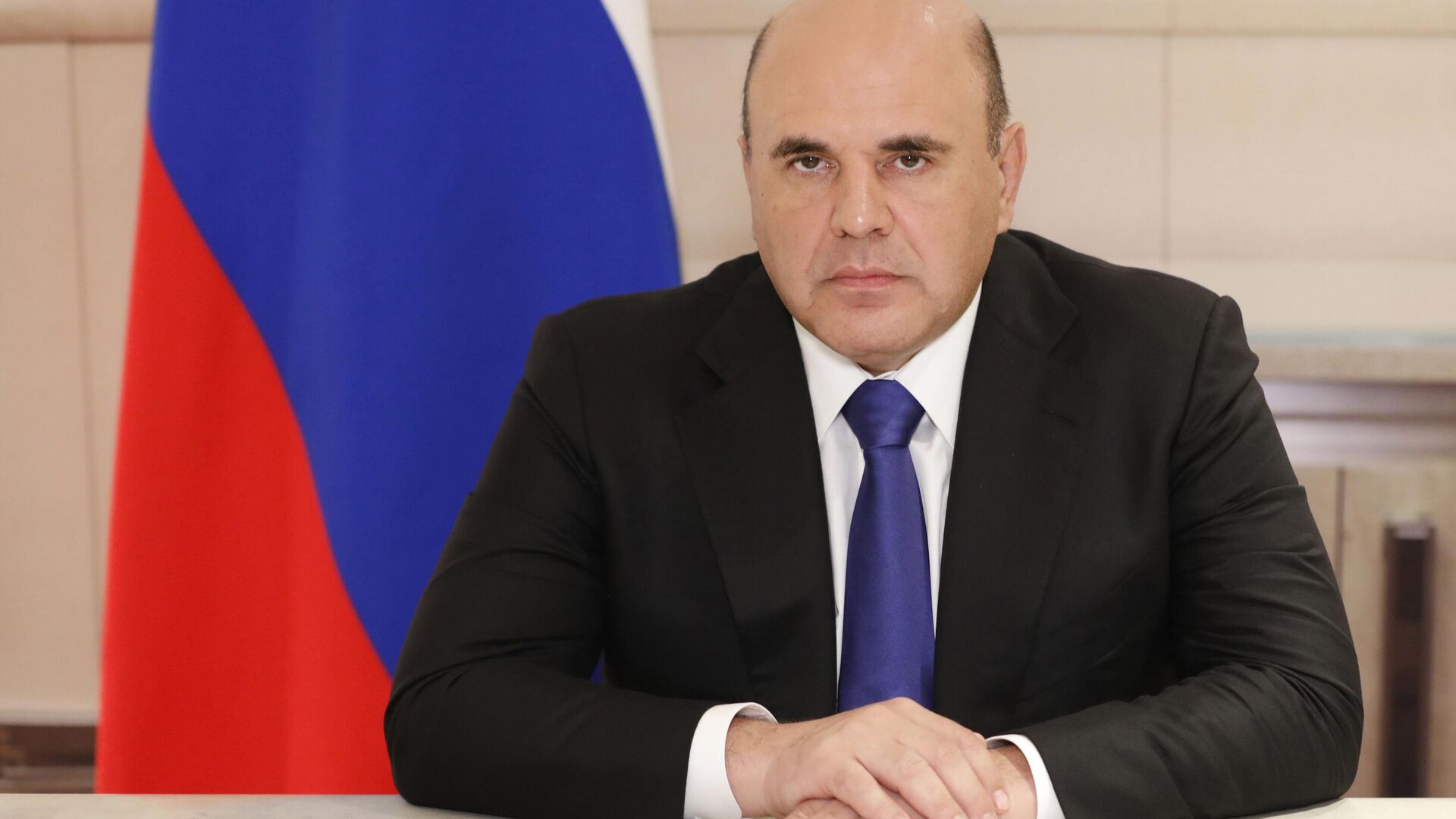 Председатель правительства РФ Михаил Мишустин проводит совещание с вице-премьерами РФ в режиме видеоконференции - РИА Новости, 1920, 09.08.2021