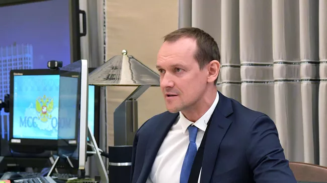 Премьер-министр РФ М. Мишустин встретился с главой Росреестра О. Скуфинским