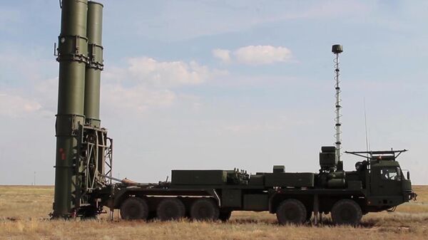 Новейшая зенитная ракетная система С-500 на полигоне Капустин Яр