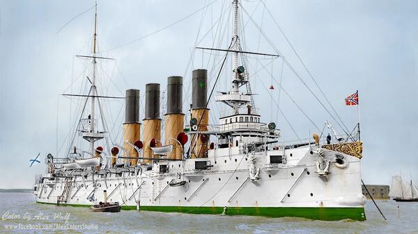 Крейсер Варяг, 18 мая 1901 год, Кронштадт