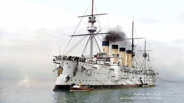 Крейсер Громобой, 1901 год