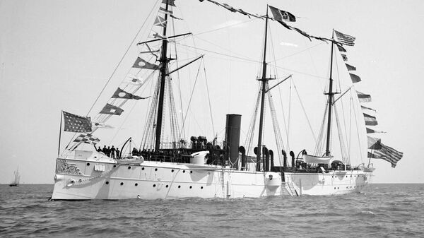 Американский корабль USS Bennington, 1893 год
