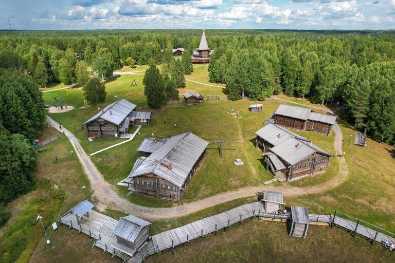 Музей деревянного зодчества Малые Корелы в Архангельске