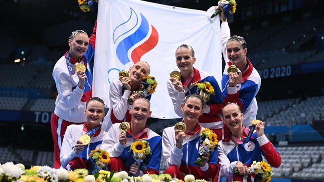 Российские спортсменки