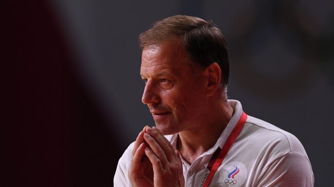 Главный тренер женской сборной России по гандболу Алексей Алексеев