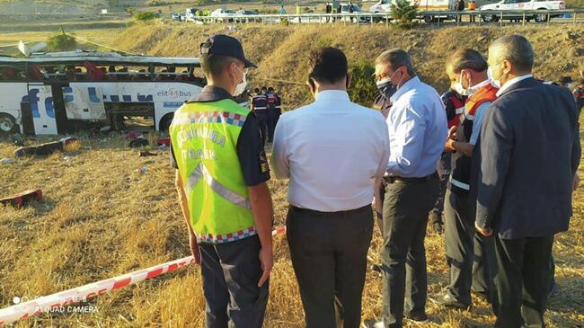 В ДТП с автобусом в районе города Балыкесир на западе Турции