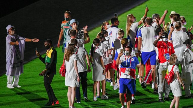 Российские спортсмены