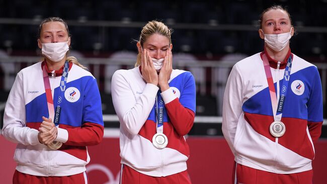 Полина Ведехина, Владлена Бобровникова и Ксения Макеева (слева направо)