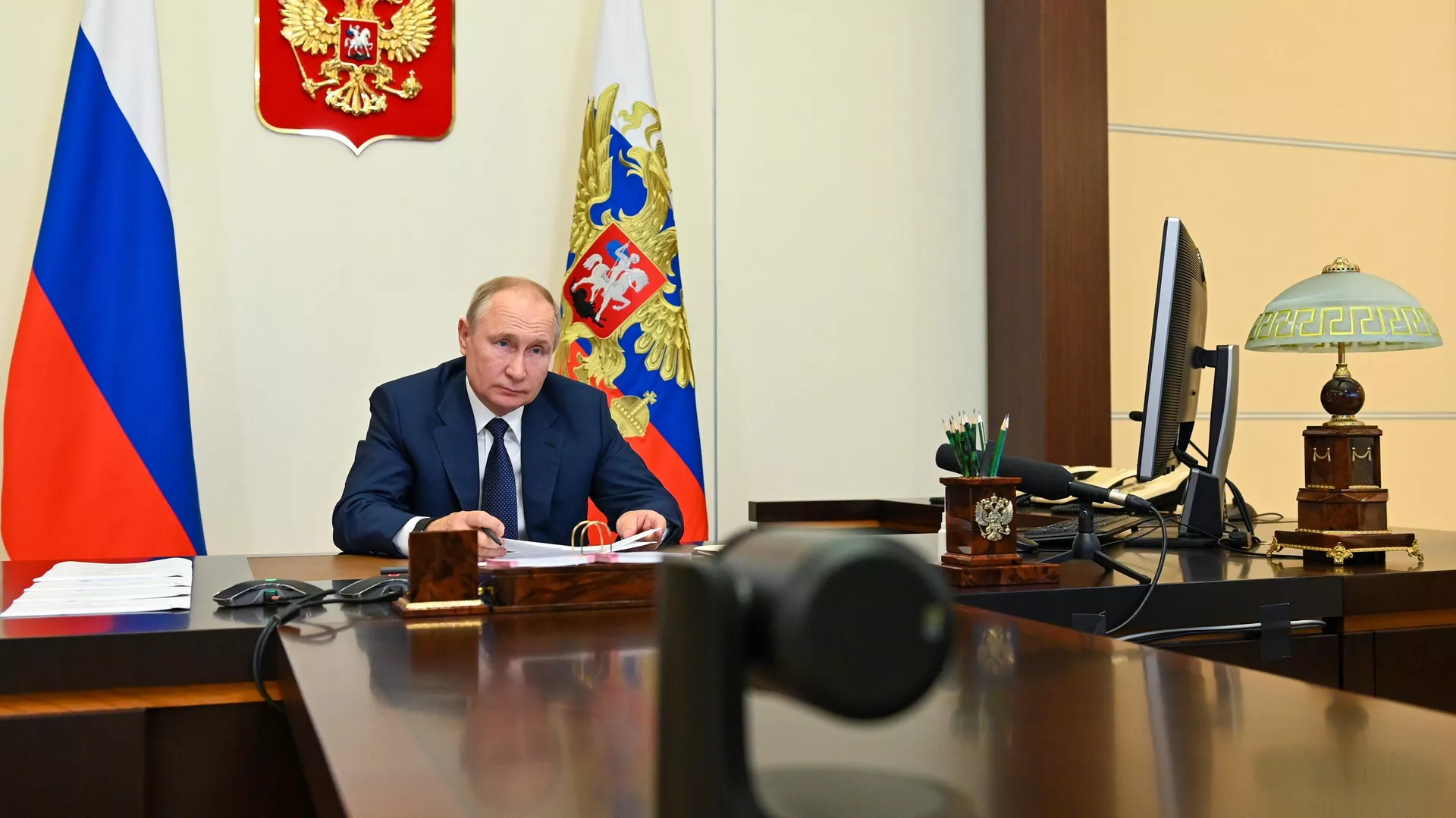 Президент РФ Владимир Путин  - РИА Новости, 1920, 31.12.2021