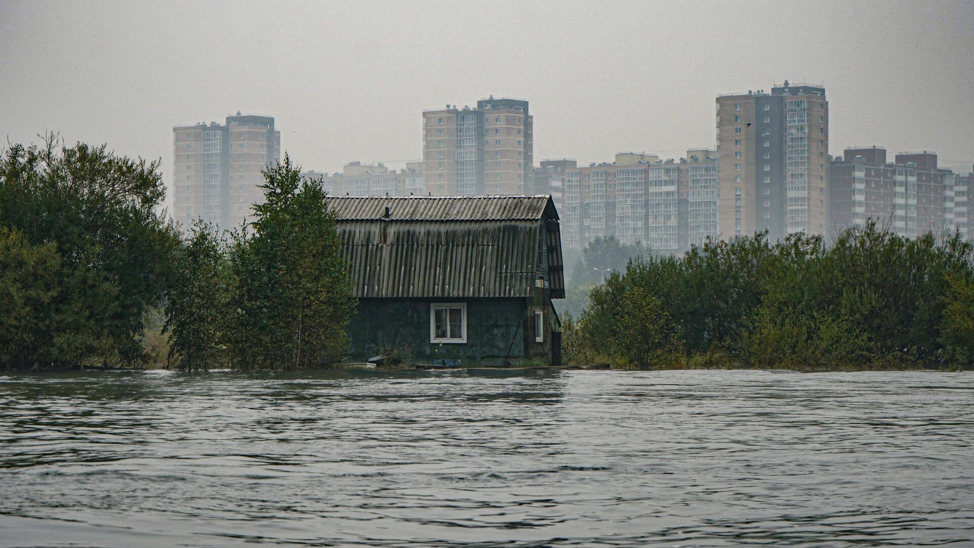 Паводок в Иркутске - РИА Новости, 1920, 22.07.2024