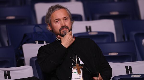 Духовник олимпийской сборной России (команда ОКР) протоиерей Андрей Алексеев