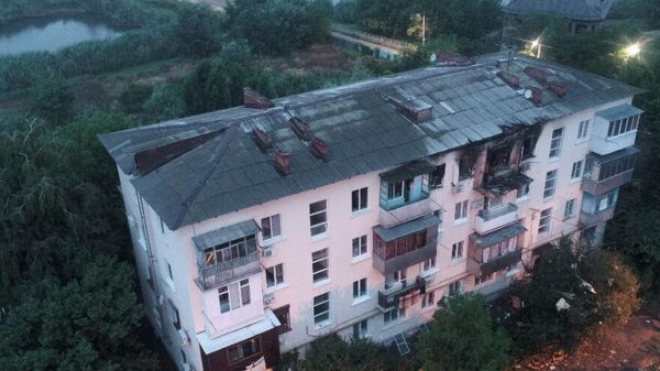 Последствия взрыва бытового газа в 4-этажном доме в Краснодаре