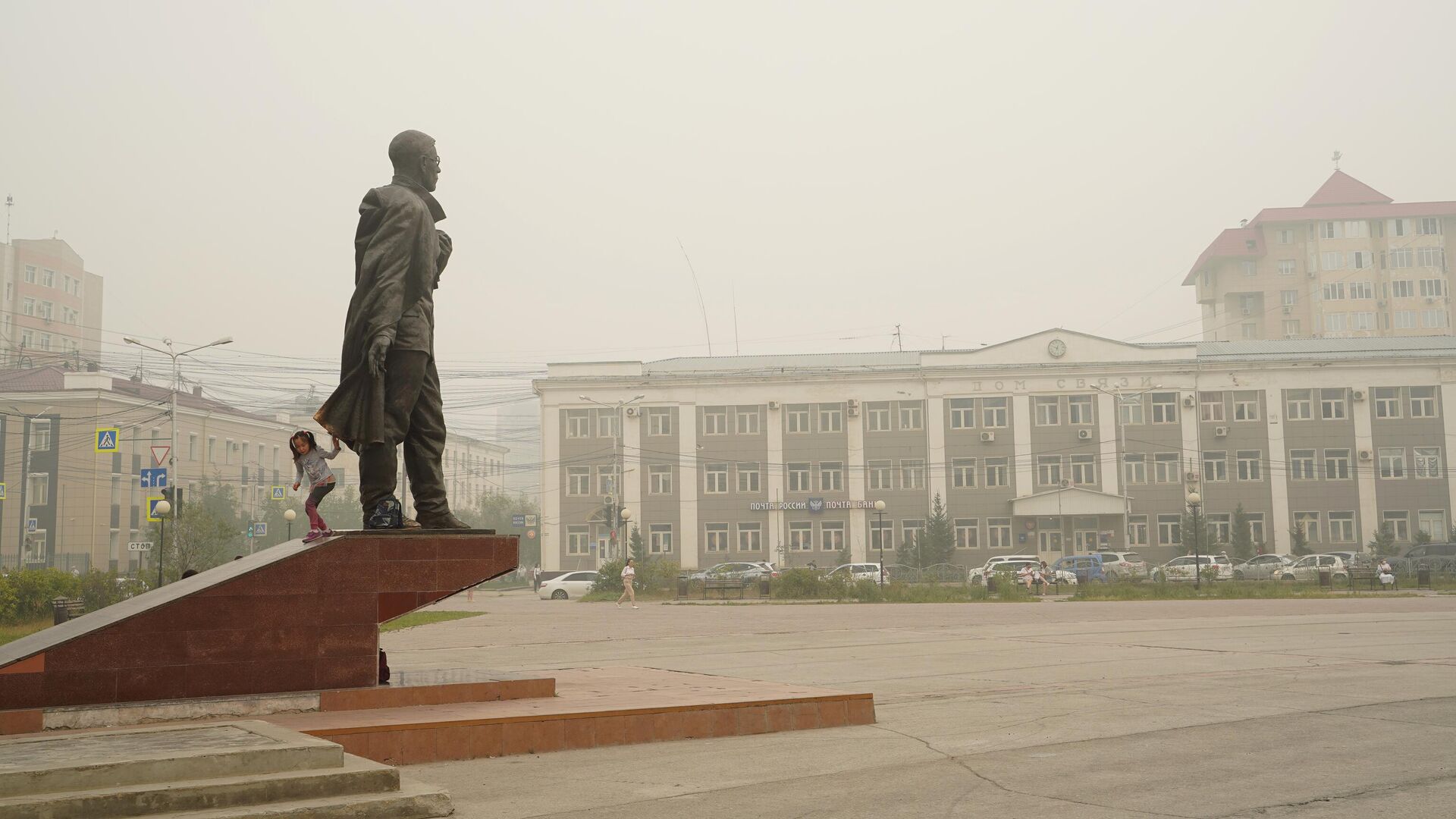 Центральная площадь в Якутске - РИА Новости, 1920, 25.09.2022