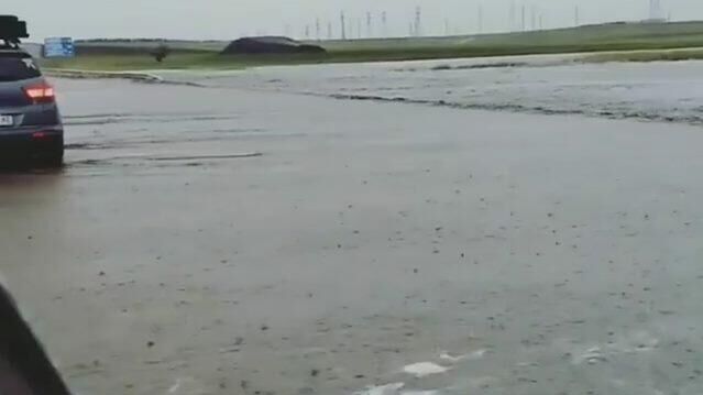 Движение на затопленной трассе Таврида - РИА Новости, 1920, 12.08.2021