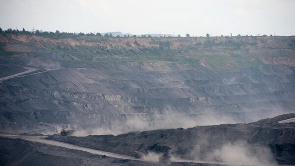 Добыча угля на Кузбассе