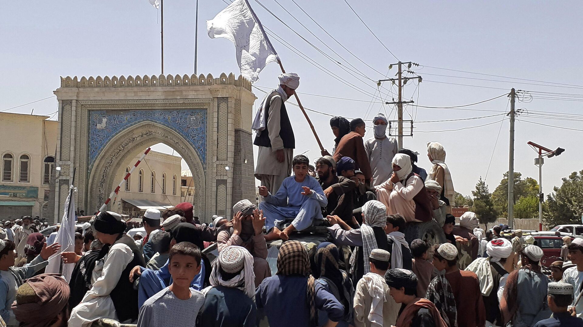 Боевики Талибана* в Кандагаре. 13 августа 2021 - РИА Новости, 1920, 13.08.2021