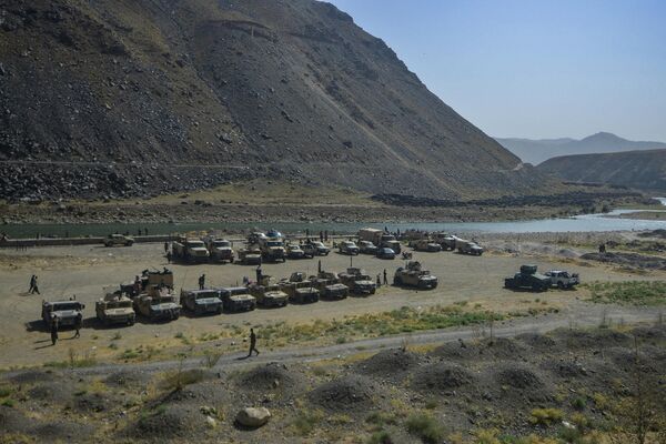 Военная техника афганских сил безопасности