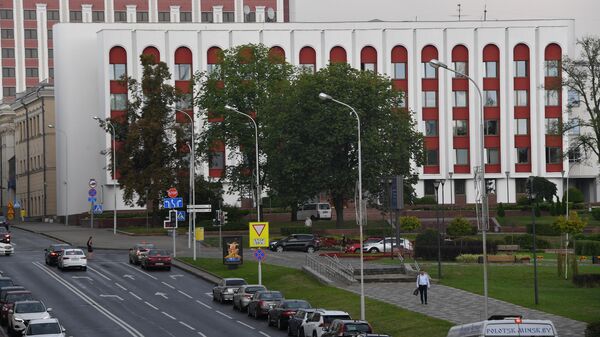 Здание Министерства иностранных дел Белоруссии