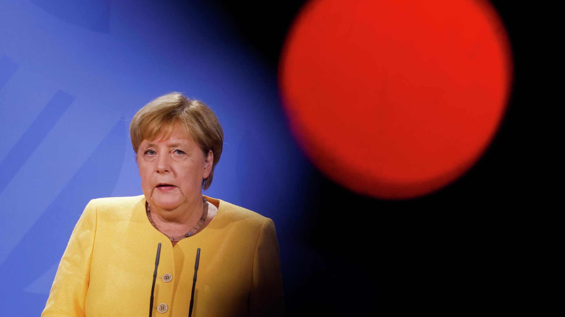 Канцлер Германии Ангела Меркель выступает с заявлением по Афганистану в Берлине, Германия - РИА Новости, 1920, 16.08.2021