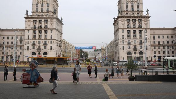 Привокзальная площадь в Минске