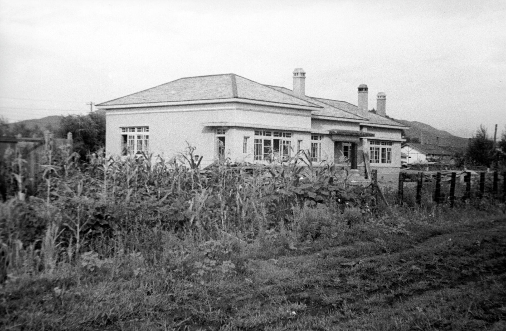 Дом в городе Ванцин, в котором был подписан акт о капитуляции 3-й Квантунской армии - РИА Новости, 1920, 17.08.2021