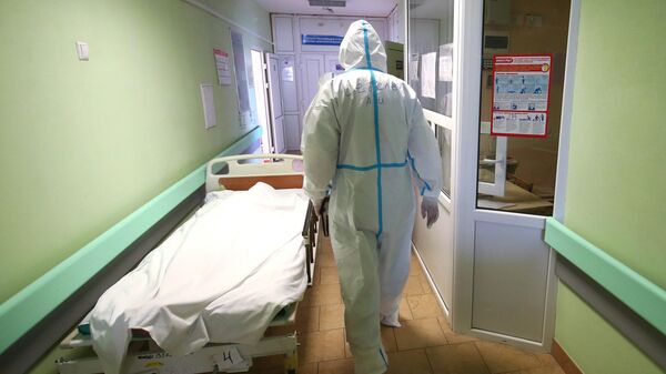 Медицинский работник в клинической больнице скорой помощи №15 в Волгограде