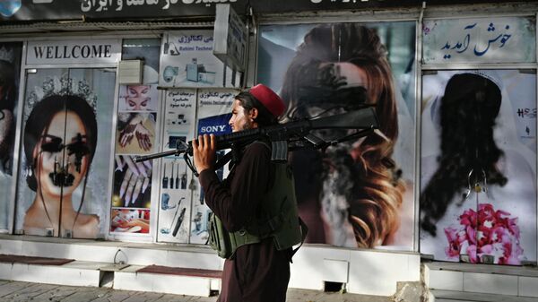 Боевик Талибана* в Кабуле