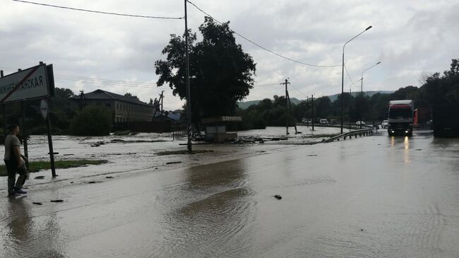 Подтопления в Крымском районе Краснодарского края