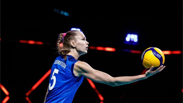 Российская волейболистка Арина Федоровцева