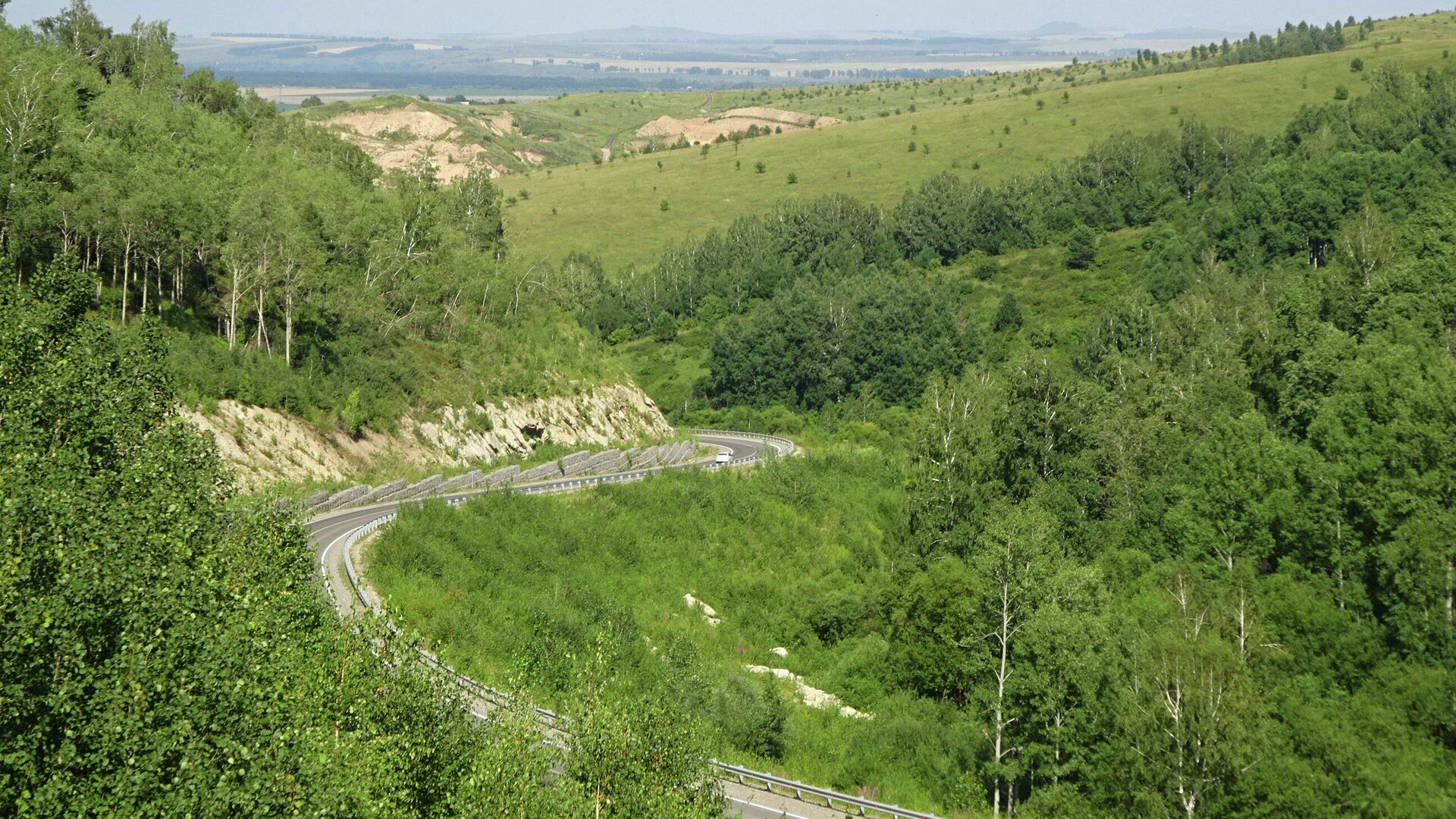 Серпантин на Белокуриху - РИА Новости, 1920, 26.04.2022