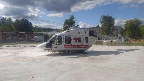 Вертолет АО Национальная служба санитарной авиации 