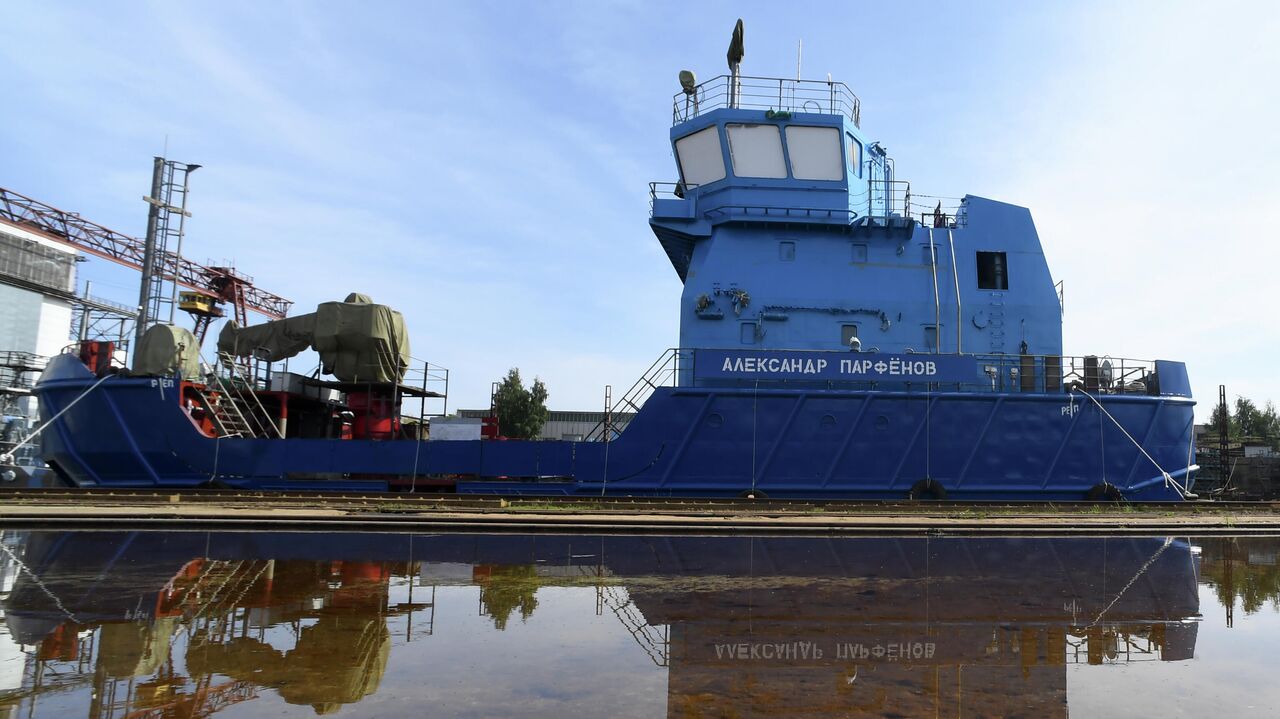 Два судна для Северного морского пути спущены на воду в Зеленодольске - РИА  Новости, 23.08.2021