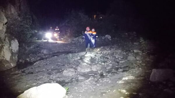 Спасательная операция в Гунибском районе Дагестана