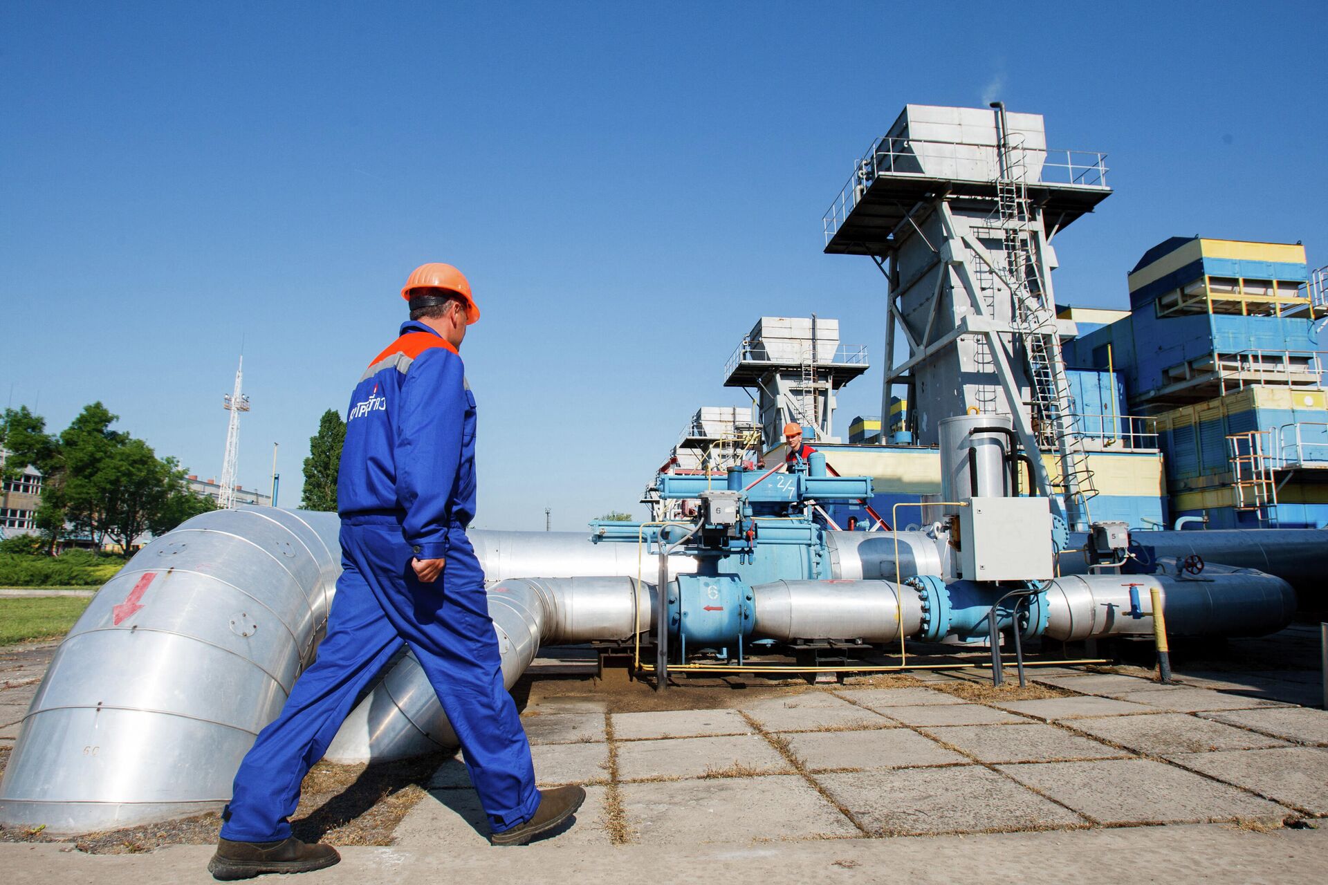 Газокомпрессорная станция в украинском Ужгороде - РИА Новости, 1920, 24.08.2021