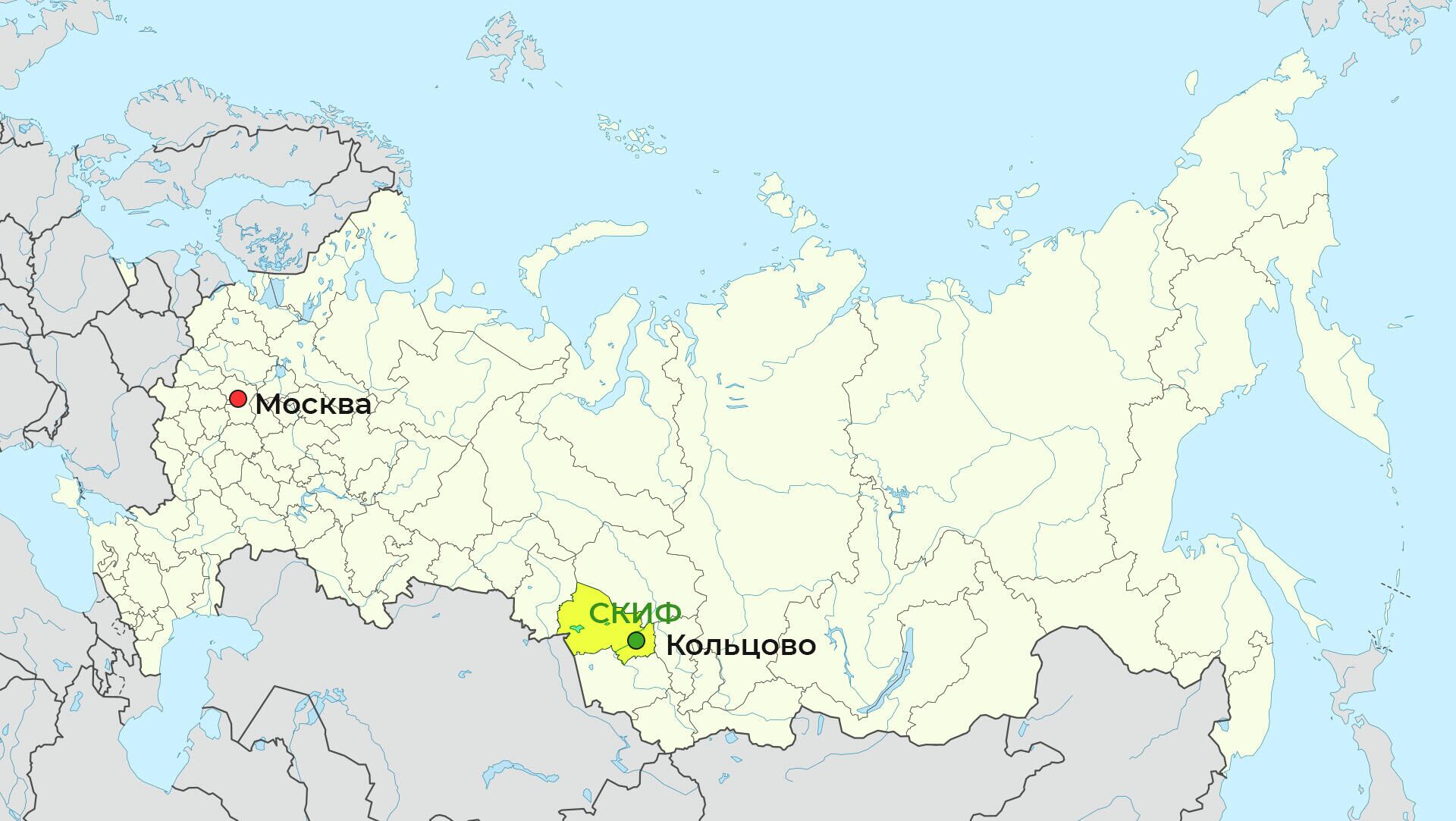 Расположение СКИФ на карте России - РИА Новости, 1920, 27.08.2021