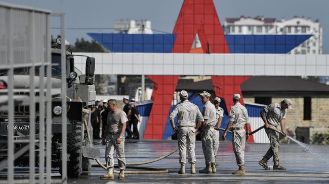 Подготовка к показательным выступлениям в рамках VII Армейских международных игр АрМИ-2021 