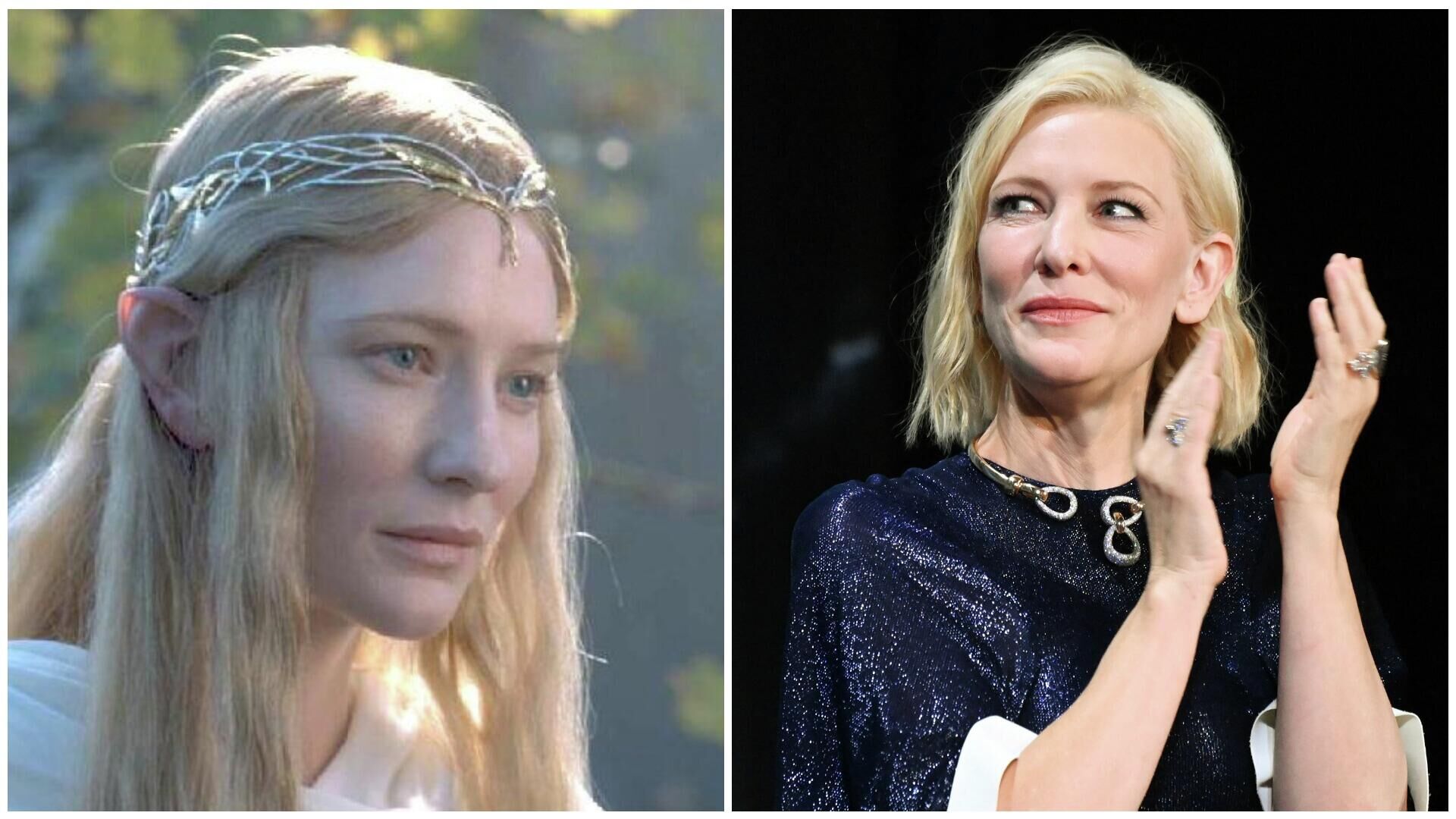 Актриса Кейт Бланшетт в фильме Властелин колец и на церемонии открытия Венецианского кинофестиваля Актриса Кейт Бланшетт в фильме Властелин колец и на церемонии открытия Венецианского кинофестиваля - РИА Новости, 1920, 28.10.2025