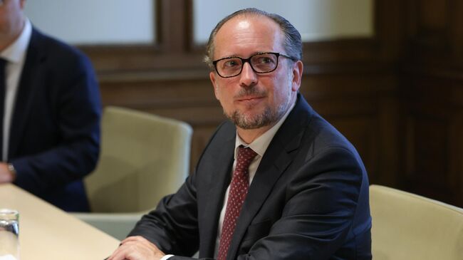 Министр европейских и международных дел Австрии Александер Шалленберг