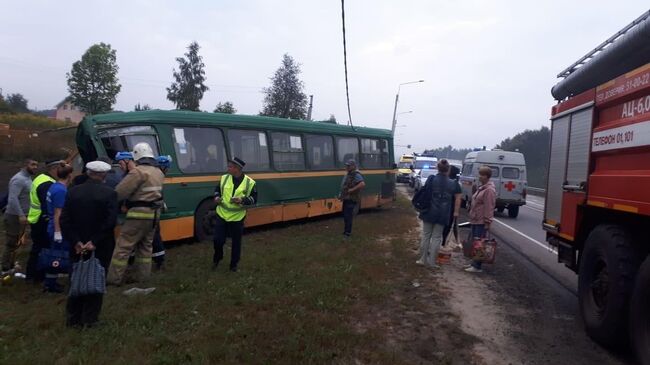 ДТП на автодороге Тросна – Калиновка в Курской области