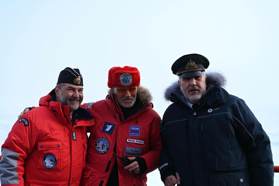 Евгений Гришковец, поездка на Северный полюс