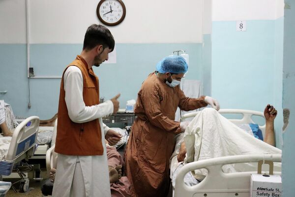 Раненые в госпитале в Кабуле