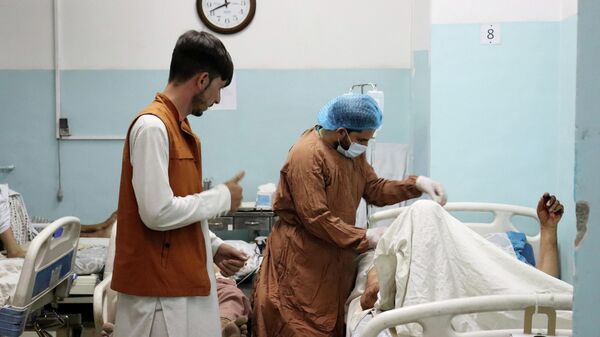 Раненые в госпитале в Кабуле