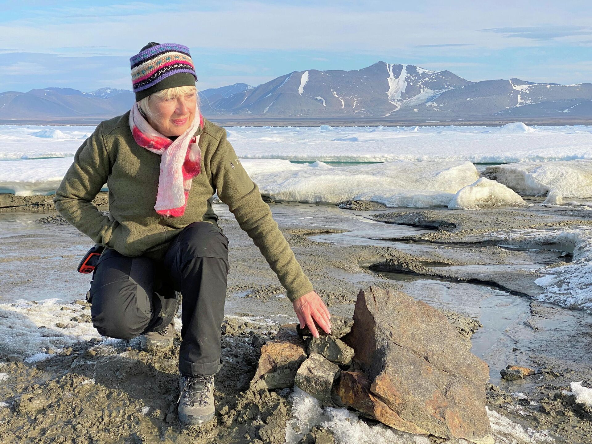 Предпринимательница Кристиана Лейстер, создатель фонда Leister Foundation, который профинансировал экспедицию, открывшую остров у побережья Гренландии - РИА Новости, 1920, 09.09.2021