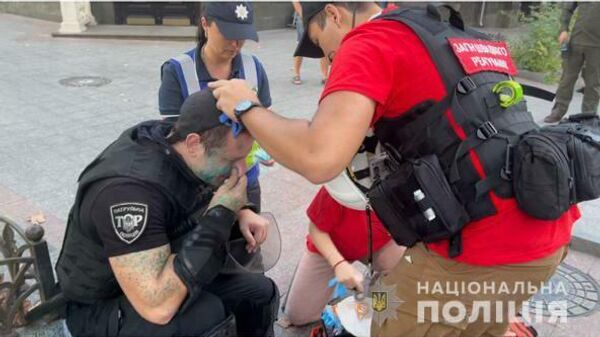 Столкновения с полицией в ходе ЛГБТ-марша в Одессе