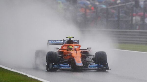 Ландо Норрис на Гран-при Бельгии Формулы-1