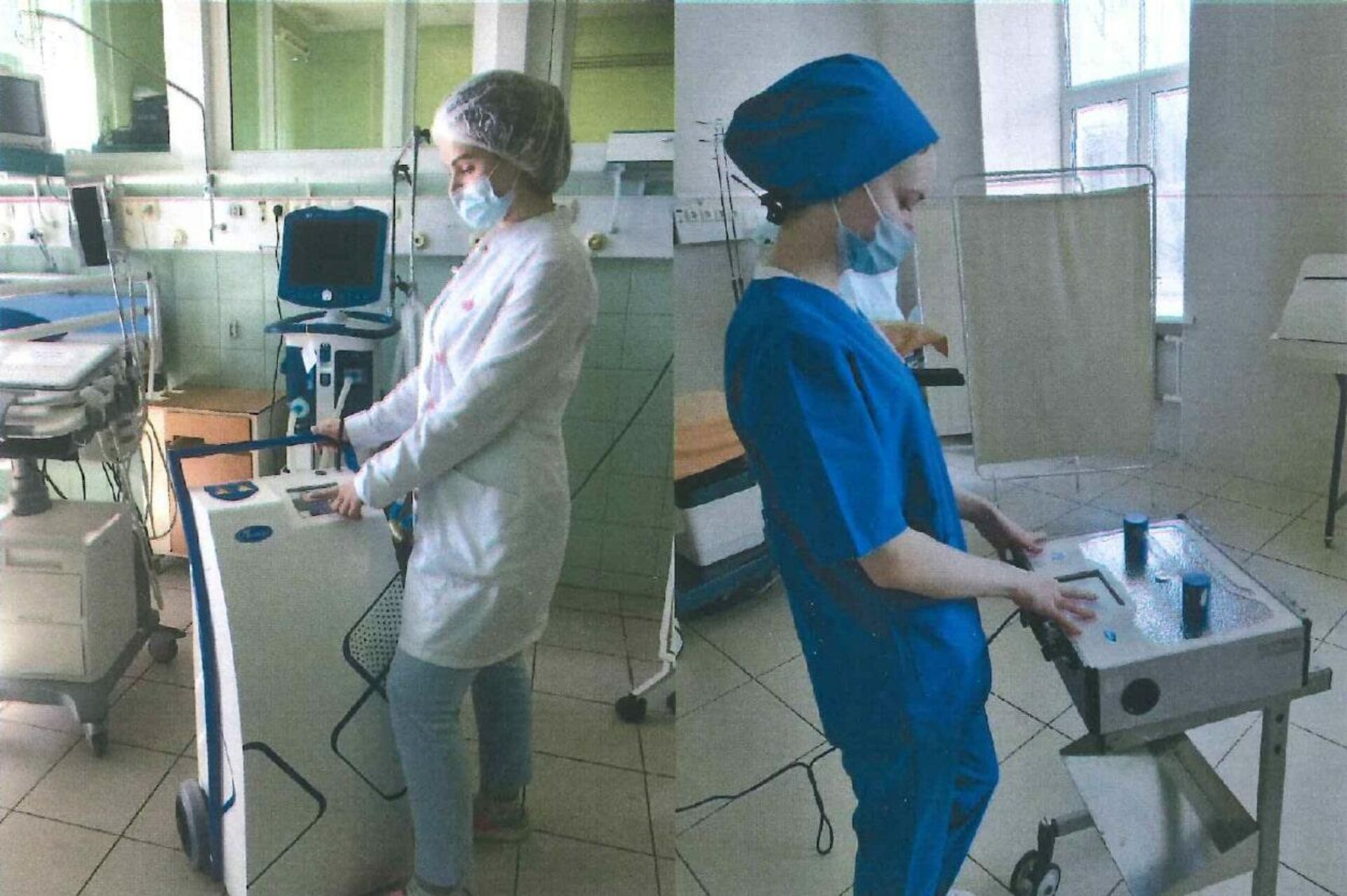 Работа с установками серии Альфа с участием персонала хирургического стационара - РИА Новости, 1920, 30.08.2021